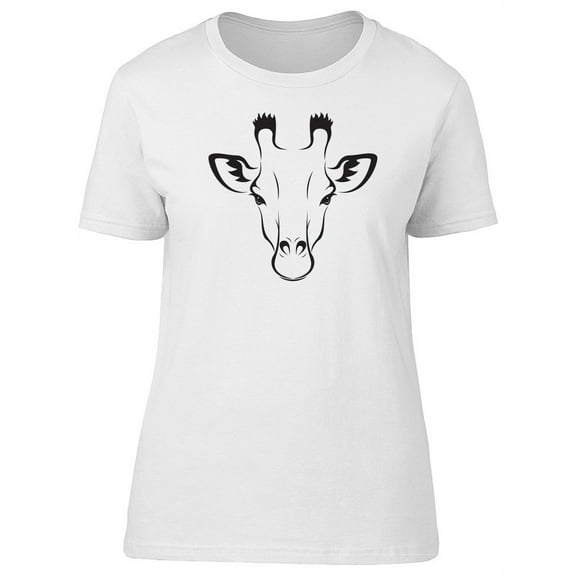 Silhouette Of Giraffe Face T-Shirt Men -Image by Shutterstock, Male x-Large