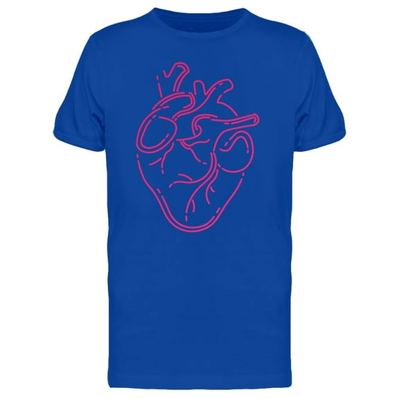 Silhouette Of Human Heart T-Shirt Men -Image by Shutterstock, Male Large