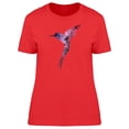 thumbnail image 1 of Silhouette Of Hummingbird T-Shirt Women -Image by Shutterstock, Female XX-Large, 1 of 2