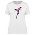 thumbnail image 1 of Silhouette Of Hummingbird T-Shirt Women -Image by Shutterstock, Female XX-Large, 1 of 2