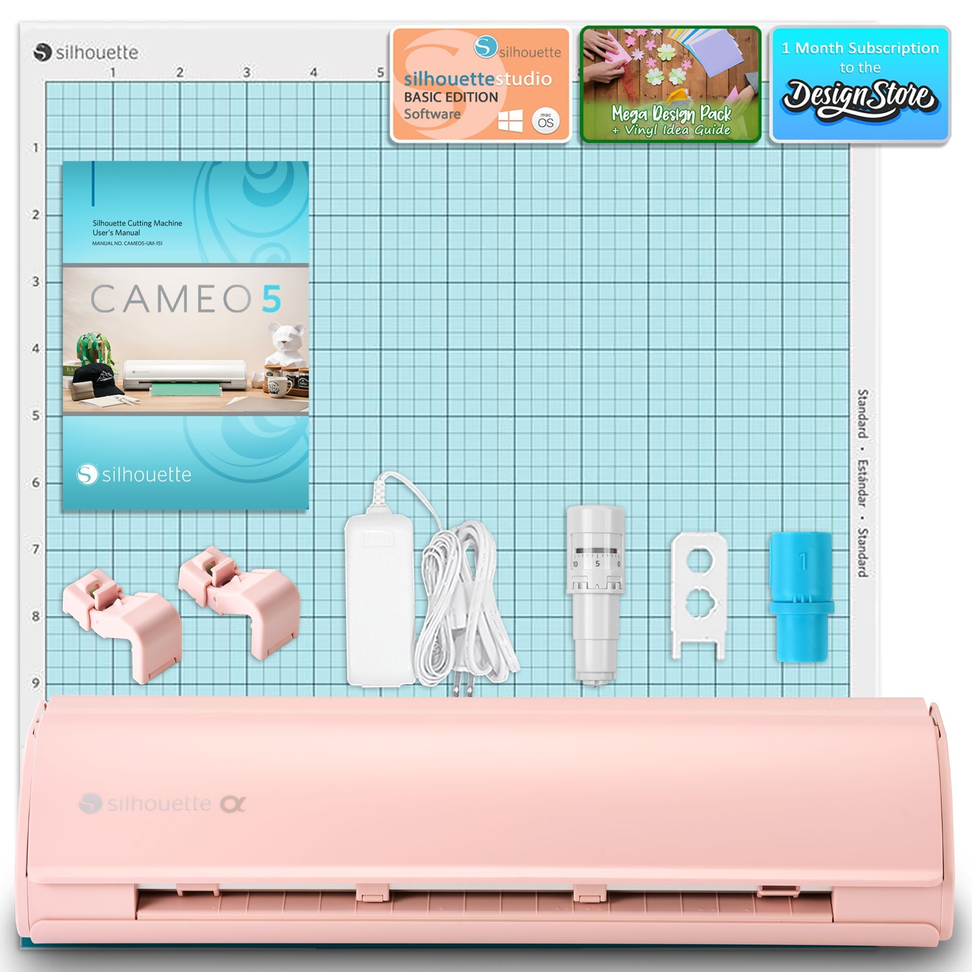 Silhouette PInk Cameo 5 Alpha - 12" Vinyl Cutting Machine