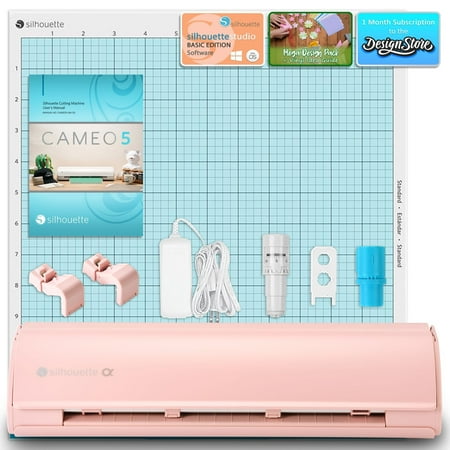 Silhouette Pink Cameo 5a Alpha - 12" Vinyl Cutting Machine
