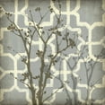 thumbnail image 1 of "Silhouette & Pattern V" Painting Print on Wrapped Canvas, 1 of 7
