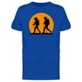 thumbnail image 1 of Silhouette People Hiking T-Shirt Men -Image by Shutterstock, Male XX-Large, 1 of 2