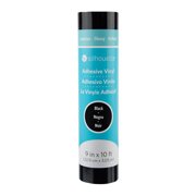 Silhouette Permanent Glossy Vinyl - 9 in. by 10 ft. - Black