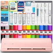 Silhouette Pink Cameo 5&alpha; Alpha w/ Deluxe Blade & Tool Pack, Mat Pack, Guides
