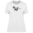 thumbnail image 1 of Silhouette Running Lion T-Shirt Men -Image by Shutterstock, Male Large, 1 of 2