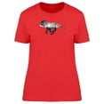 thumbnail image 1 of Silhouette Running Lion T-Shirt Men -Image by Shutterstock, Male Small, 1 of 2