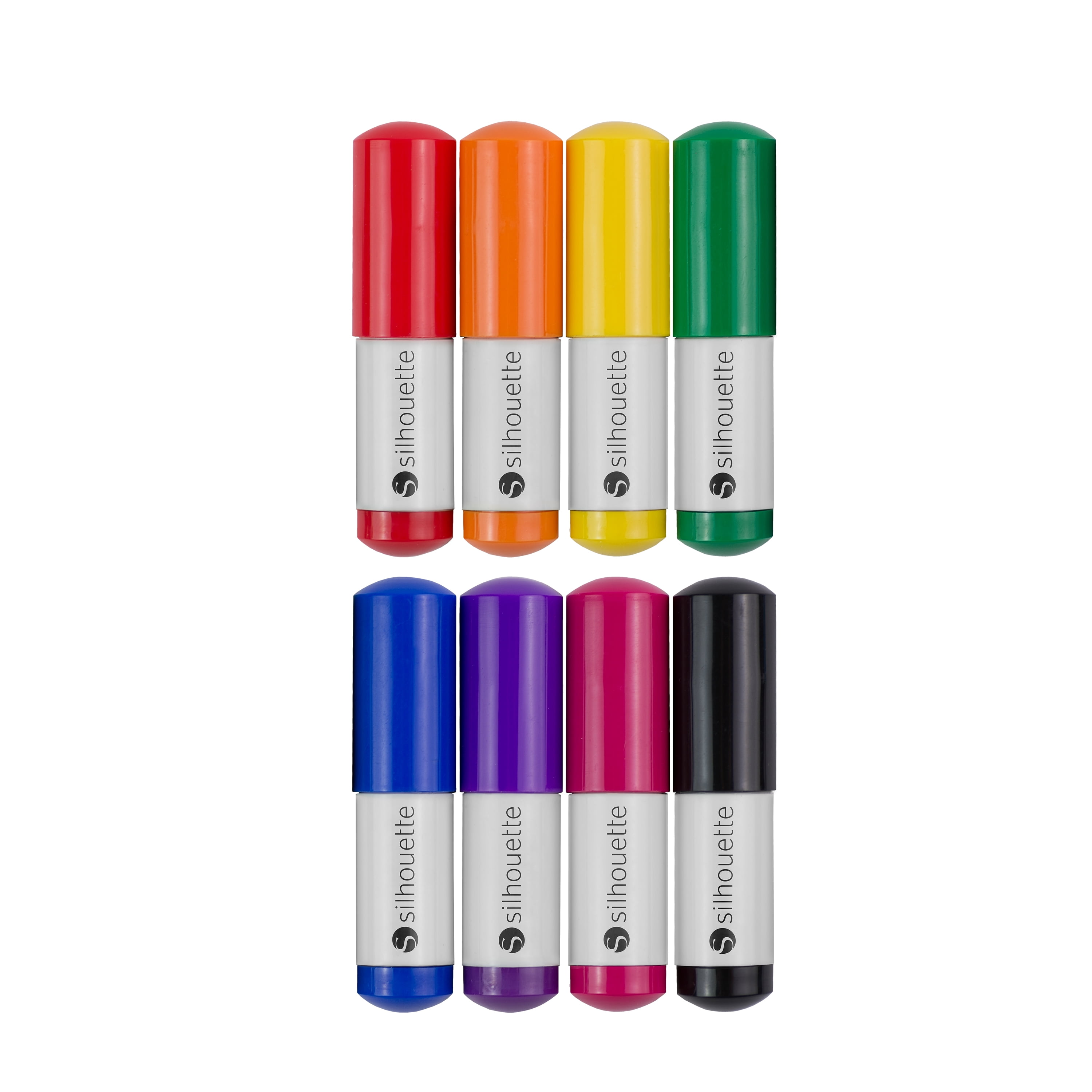 Silhouette Sketch Pens 4/Pkg-Neon: Pink, Green, Orange, Blue