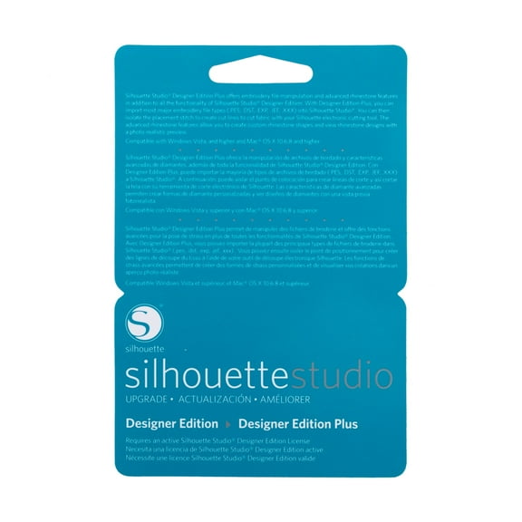 Silhouette Studio Paid Edition - Designer Edition to Designer Edition PLUS (Card)