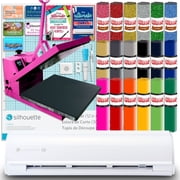 Silhouette White Cameo 5 Alpha w/ 15 x 15 Pink Heat Press & Siser HTV