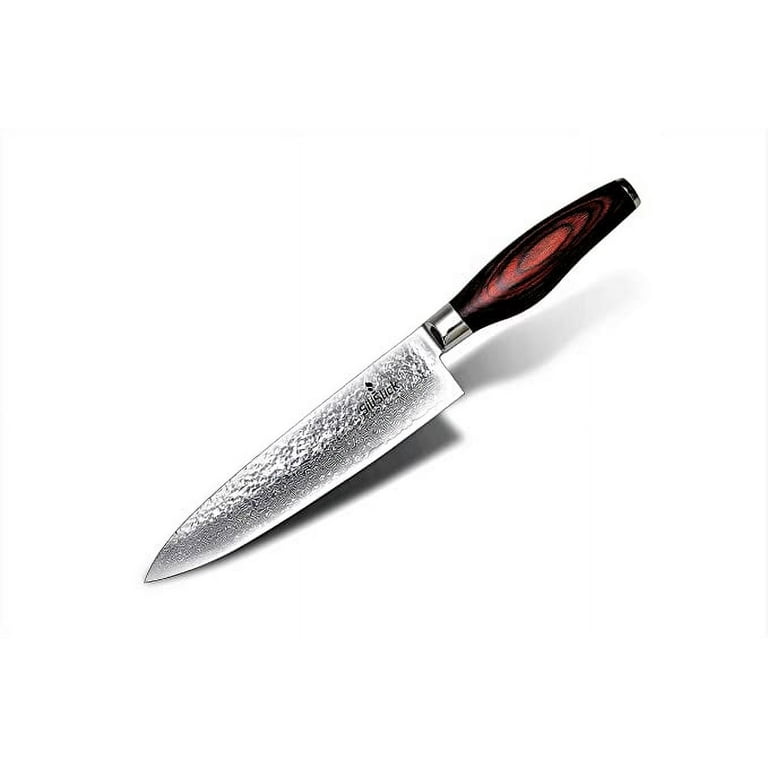Professional Kitchen Damascus Chef Knife VG10 With Knives Cover