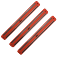 thumbnail image 1 of SiliSlick Magnetic Knife Rack Wall Strip | 12" / 30.5cm Magnet Tool Holder | (3 Red), 1 of 4