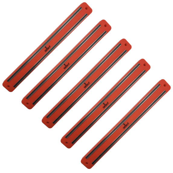 SiliSlick Magnetic Hard Plastic & Magnet Wall Mounted Magnetic Knife Blocks