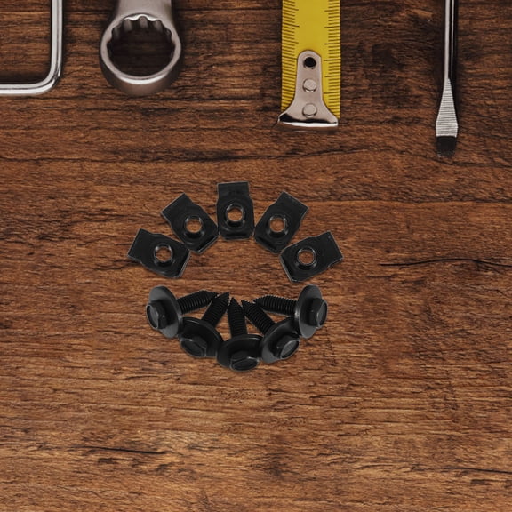 QIFULL Automotive Anchor and Bolts U Shaped Nut for Door Panel 10Pcs