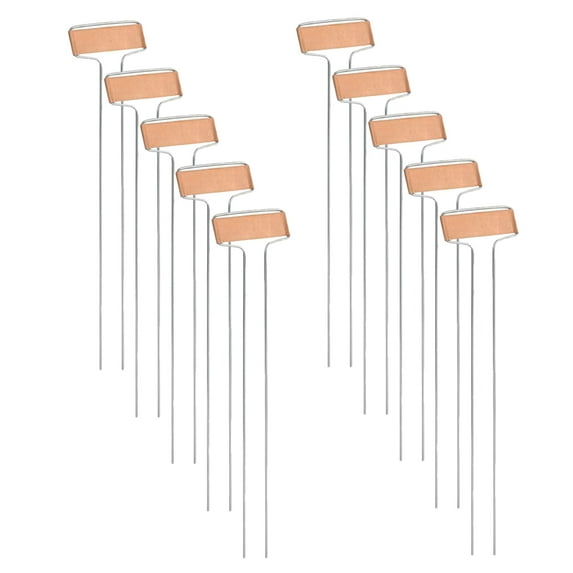 QIFULL Gardening Labels Multi 10Pcs 10.04X2.56X1.06In