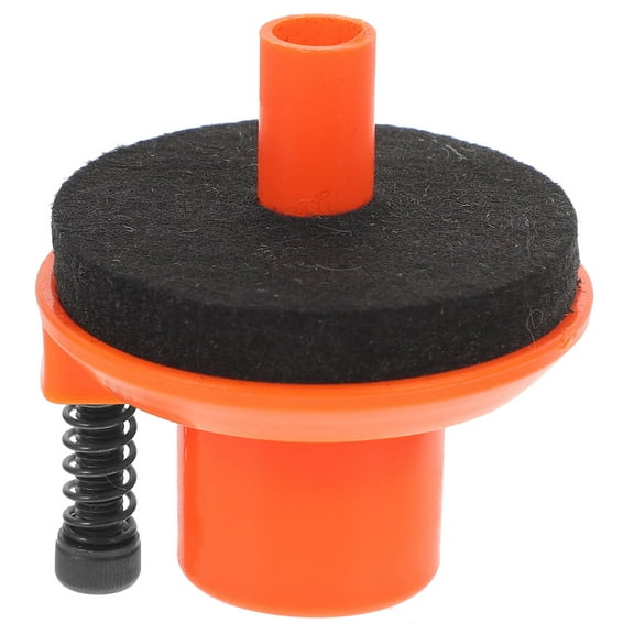 QIFULL Hi Hat Clutch Pad Hi Hat Cymbal Clutch Pad Red Felt Drum Playing 1Pcs