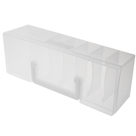 QIFULL Clear Plastic Seed Packet Storage Box with Sealed Design to Keep Seeds Protected and Organized