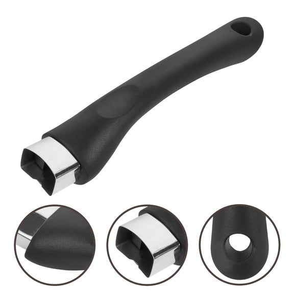 QIFULL Bakelite Pan Handle Replacement for Kitchen Pots with Anti Scald Nonskid Grip
