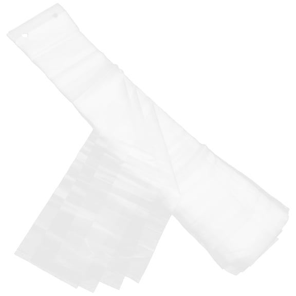 QIFULL 200Pcs Lightweight Plastic Umbrella Bag Containers for Travel and Storage