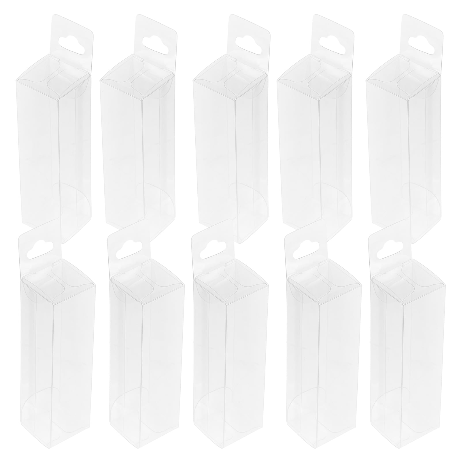 Siliaire 25pcs Lip Balm Holder Money Cash Holder Clear Dome Lip Sticks