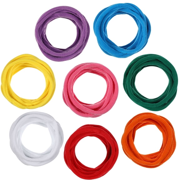 QIFULL 288pcs Mini Rubber Bands for Bracelets Craft Weaving Loops Bright Colors for DIY Projects