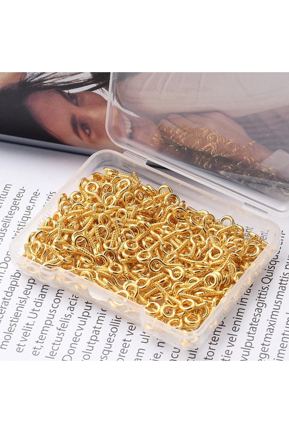 Pendant Jewelry Making Supplies For Adults 300Pcs 1x0.5cm