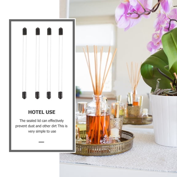 QIFULL 30Pcs Lightweight Incense Stick Holder Tubes in Assorted Colors for Home Use