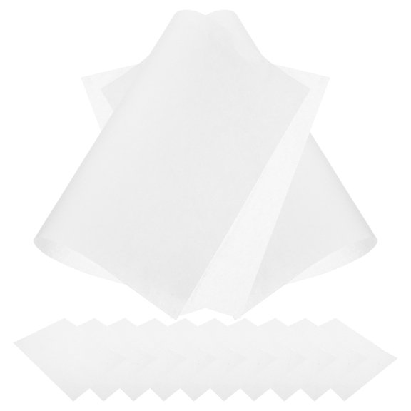 QIFULL 30Pcs White Replacement Press Flower Paper Absorbent Blotting Paper for DIY Flower Drying