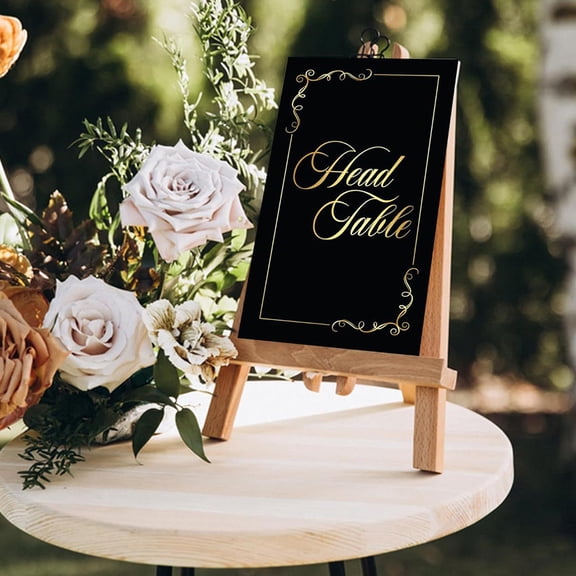 QIFULL 30Pcs Reusable Paperboard Table Number Cards for Wedding Banquets Restaurant and Event Decoration
