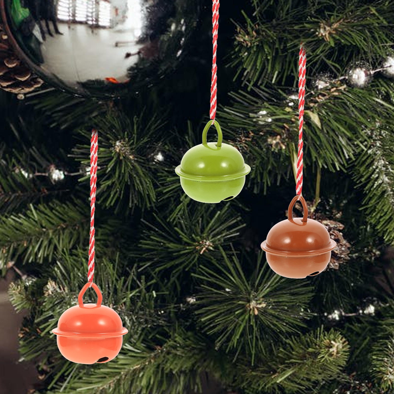 Siliaire 40Pcs Metal Bells Assorted Color For Festive Decoration Design ...