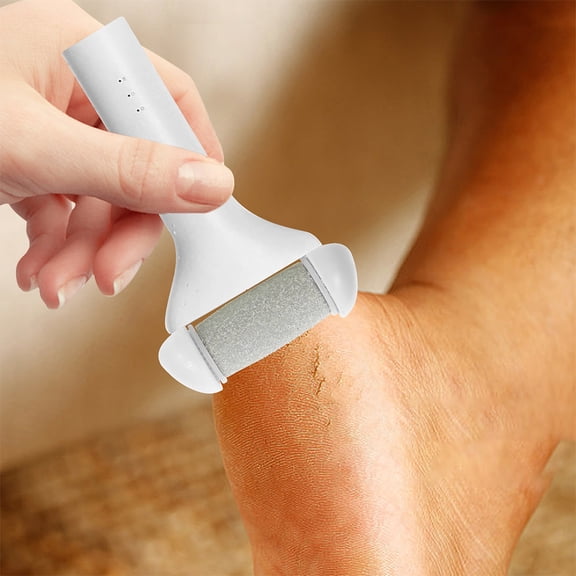 Siliaire 4Pcs Grey Plastic Electric Feet Remover Replacement Rollers for Dead Skin Removal Tools