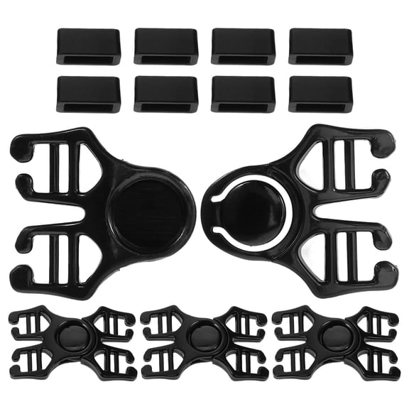 Siliaire 4Pcs Plastic Swim Goggles Head Strap Button for Swimmers Easy Replacement