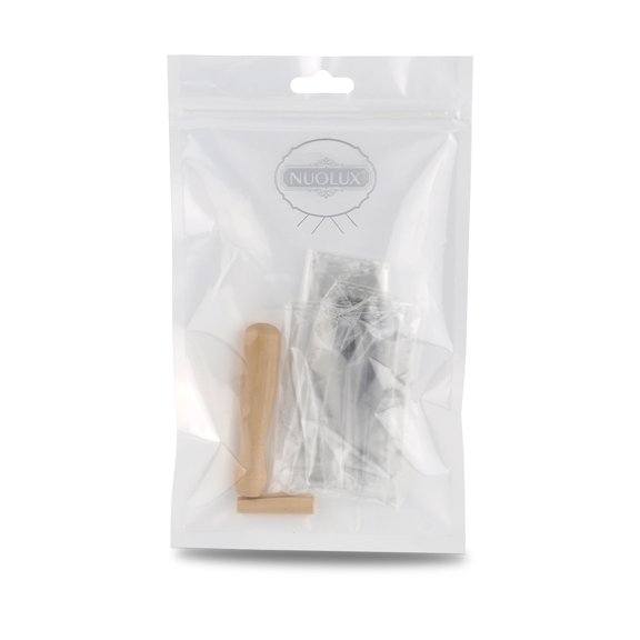QIFULL dry felting needle Wool Felt Tool Wood Color Big Projects Craft Making 1 Wooden Handle