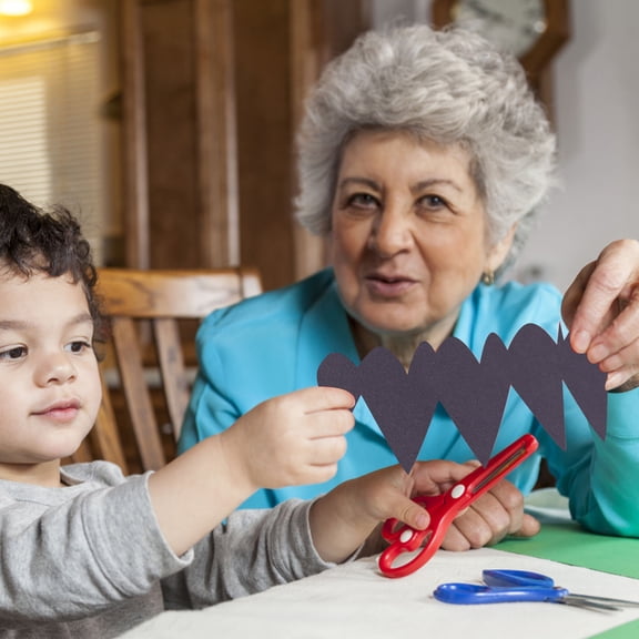 QIFULL Qifull Premium Black Folding Paper for Hand Craft Sheets and Art Projects 100Pcs