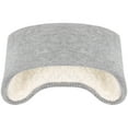 thumbnail image 1 of QIFULL Warm Grey Ear Muffs for Adults Elastic Earmuff Headband for Winter Use, 1 of 8