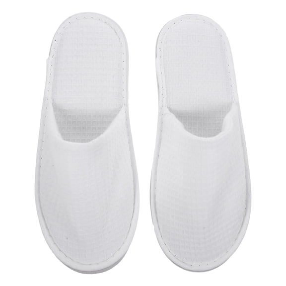 QIFULL Bathroom Slippers Unisex EVA 2Pairs 11.4x4.3x1.6in
