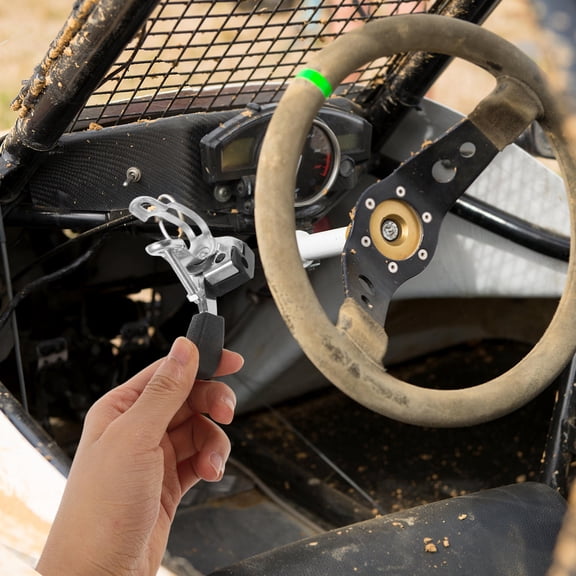 QIFULL Gasoline Engine Throttle Lever for Trowels Replacement Switch with Sturdy Iron