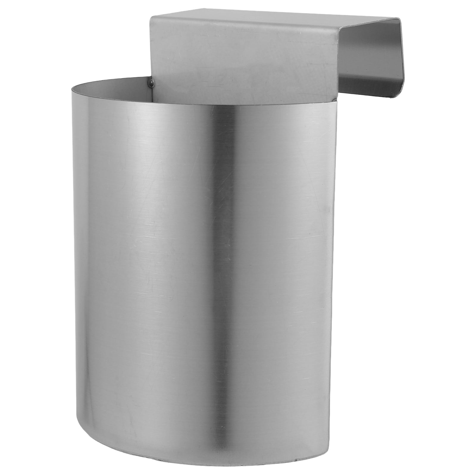 QIFULL Plated Silver Metal Hanging Ice Scoop Holder for Kitchen Storage and Door Organizer Use