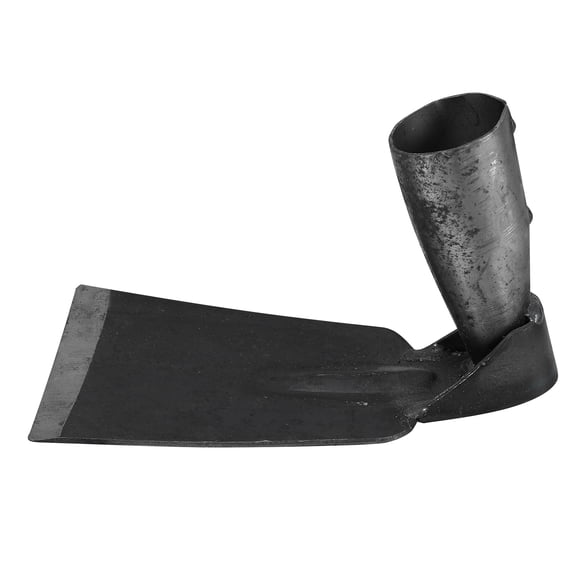 QIFULL Durable Black Manganese Steel Garden Hand Hoe for Weeding Soil Loosening and Planting