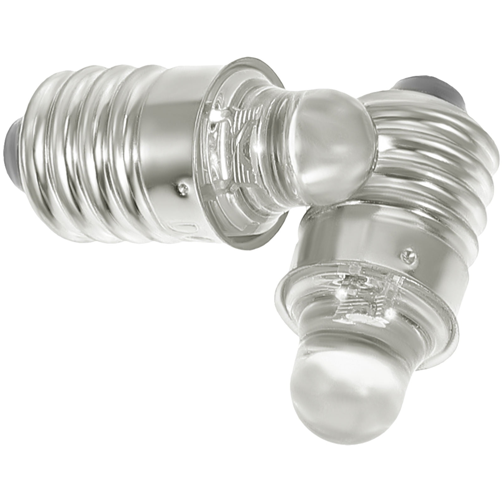 QIFULL Round Light Bulbs Flashlight Bulb Metal 2Set - Walmart.com