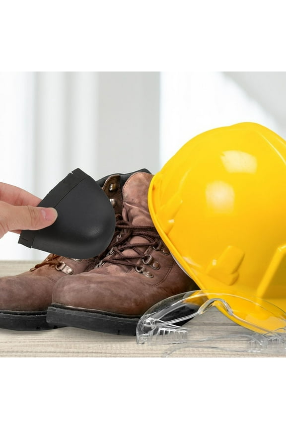 1Pair Tough Steel Toe Shoe Protector Breathable Footwear Guard for Construction and Industrial Use