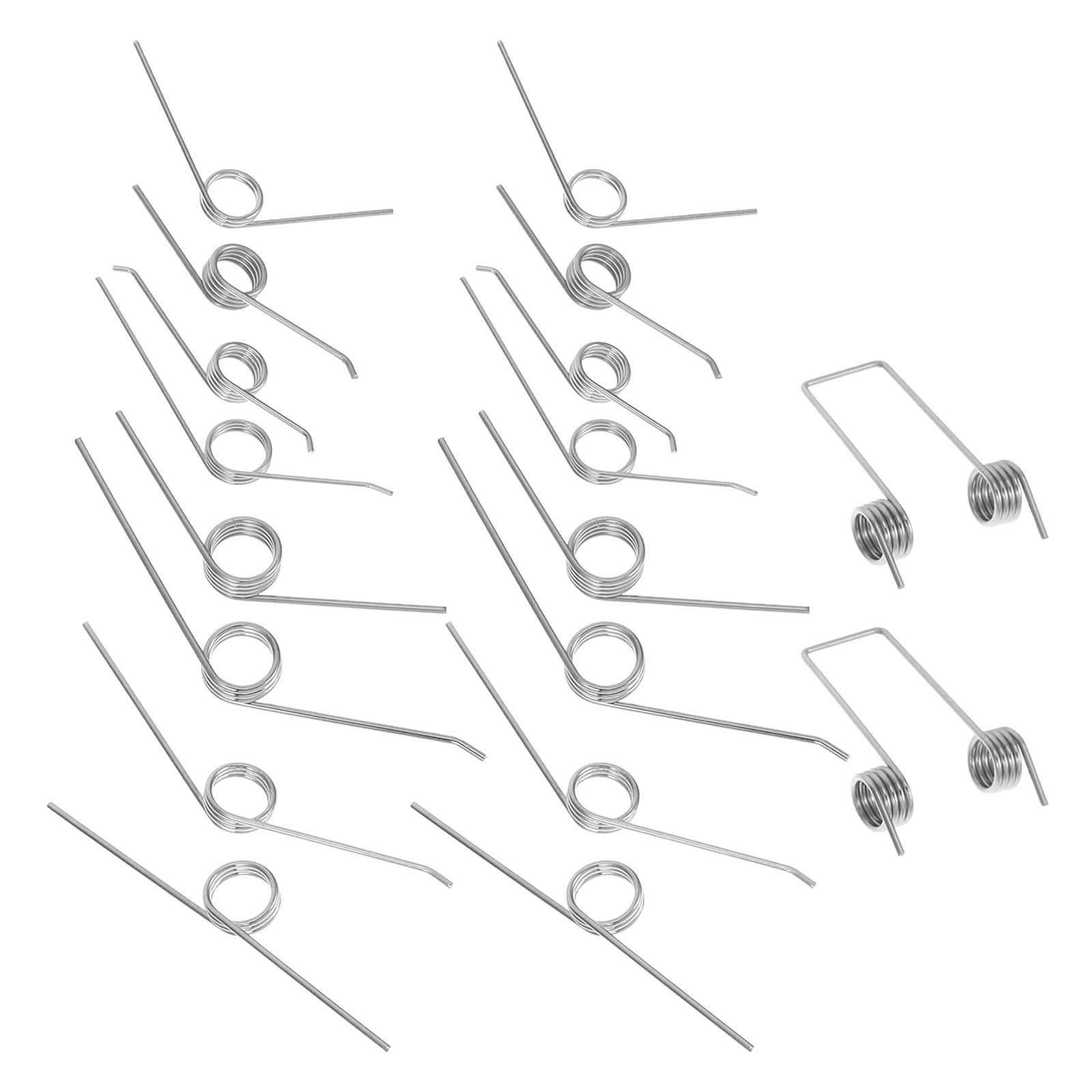 Inverted Spring Can QIFULL 18Pcs Metal Torsional Spring for Trash Can Lid Replacement ...