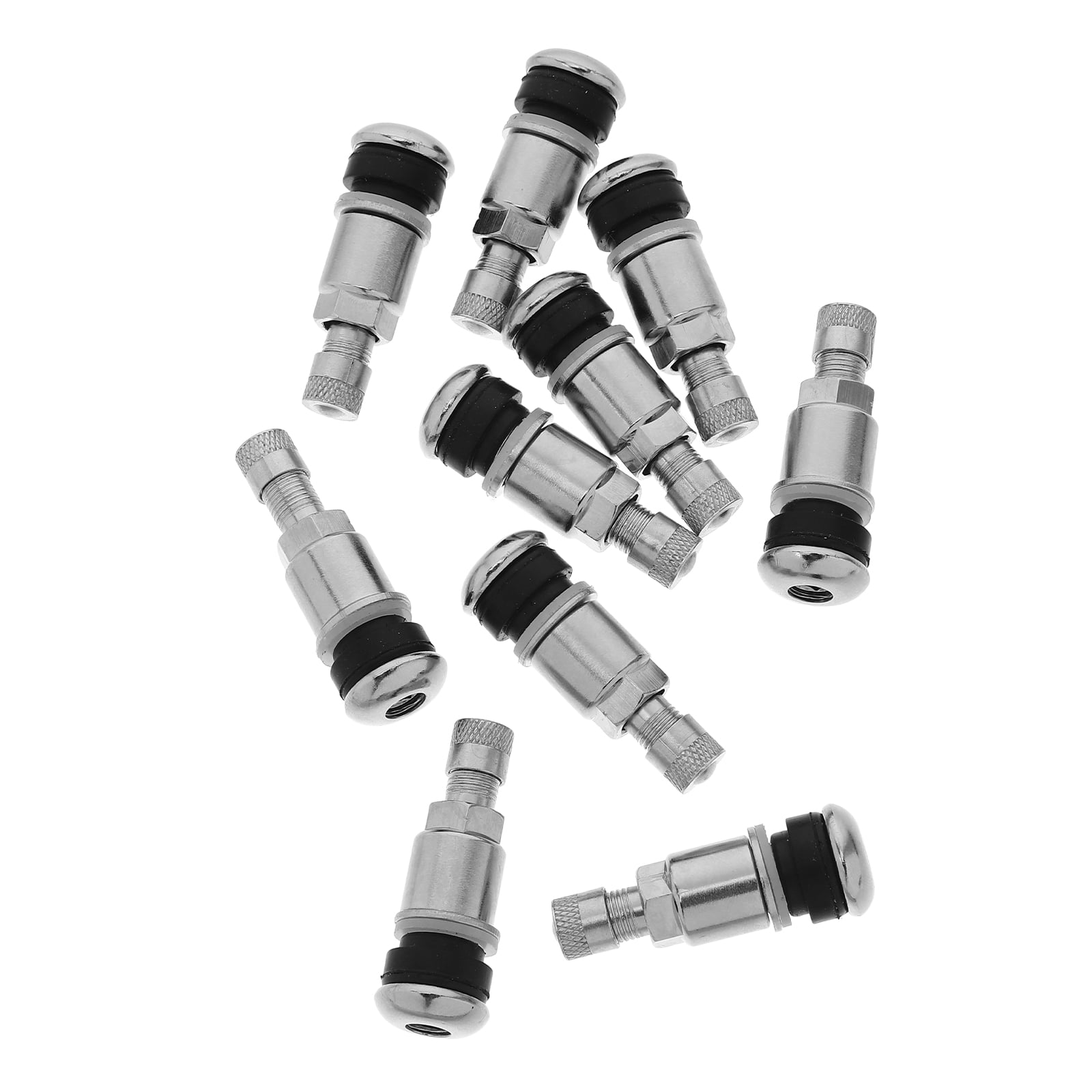 Siliaire Vehicles with Valves Stem 10Set No Air Leaking Valve Stems 45 Steel - Walmart.com