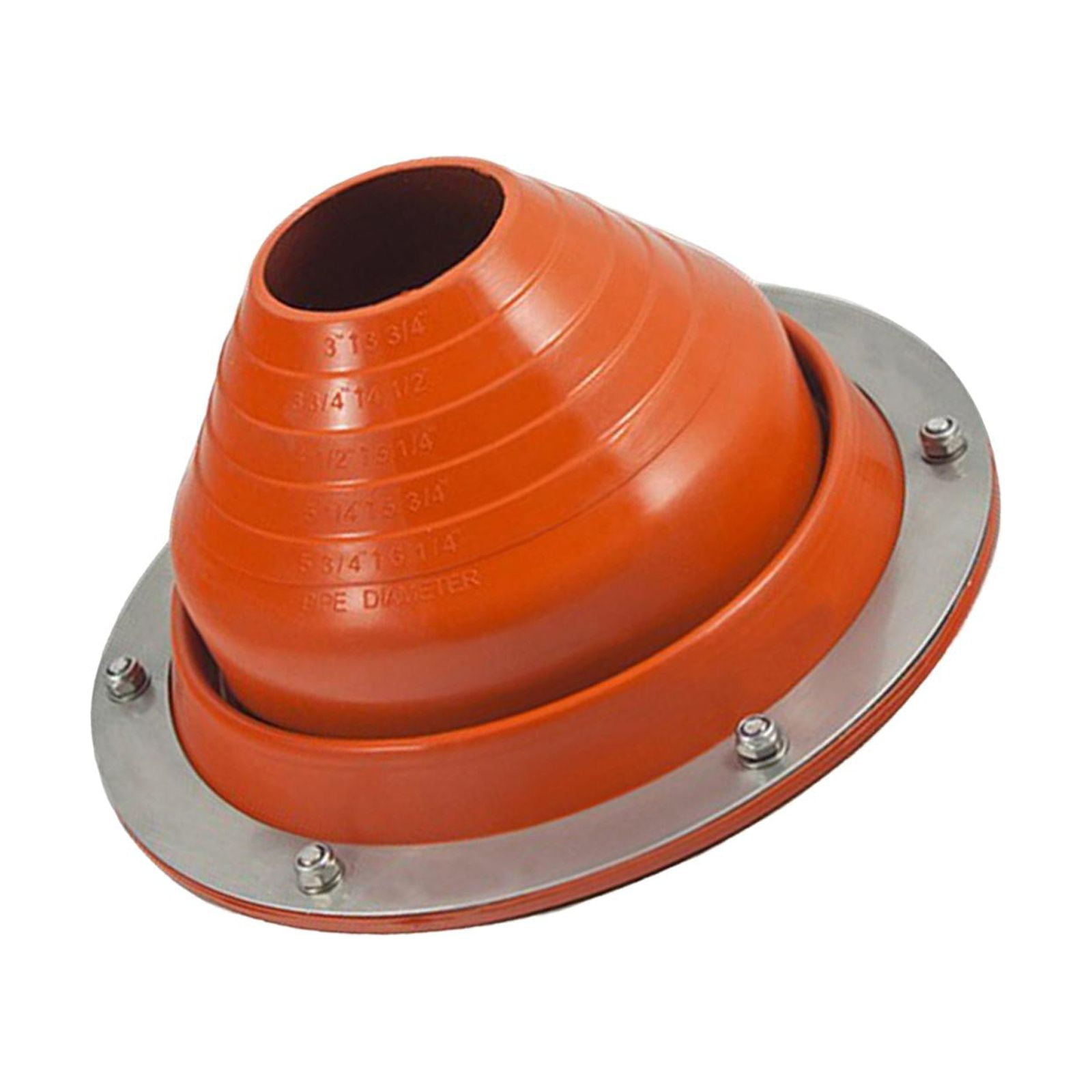 Silic Tent Jack, Roof Jack Pipe Boot Pipe Od 3" to 6.3", Wood Burner