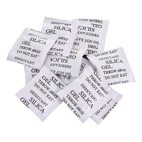 Silica Gel Desiccant Dehumidifier Humidity Absorber Packets for Electronics Jewelry Books Instruments Storage