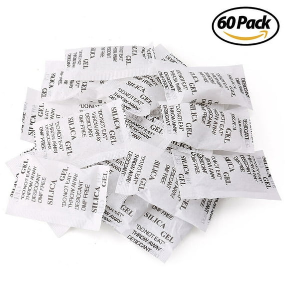Silica Gel Desiccant Moisture Absorber Dehumidifier Bead Pack Dryer Bag Packets