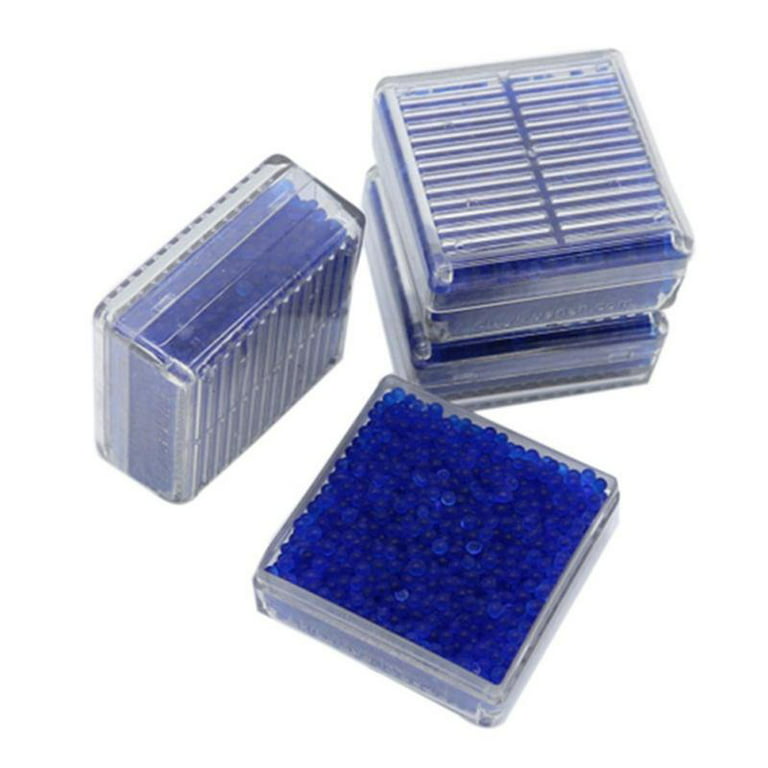 Silica Gel Desiccant with Color Indicating Beads Moisture Absorber Packets  for Shoe Boxes Photographic Equipment Spices Seed Collection Storage