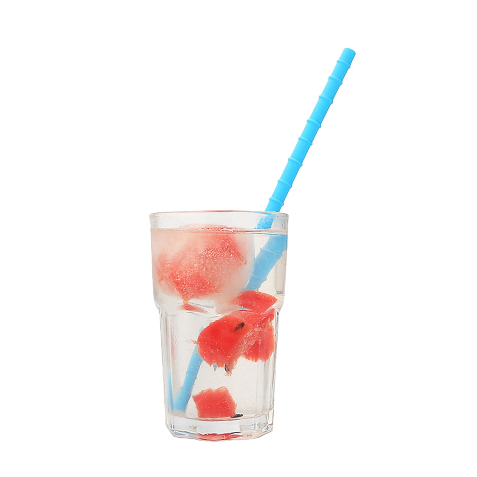 Silica Gel Drink Folding Straw Can Recycle The Use Of Color Odorless