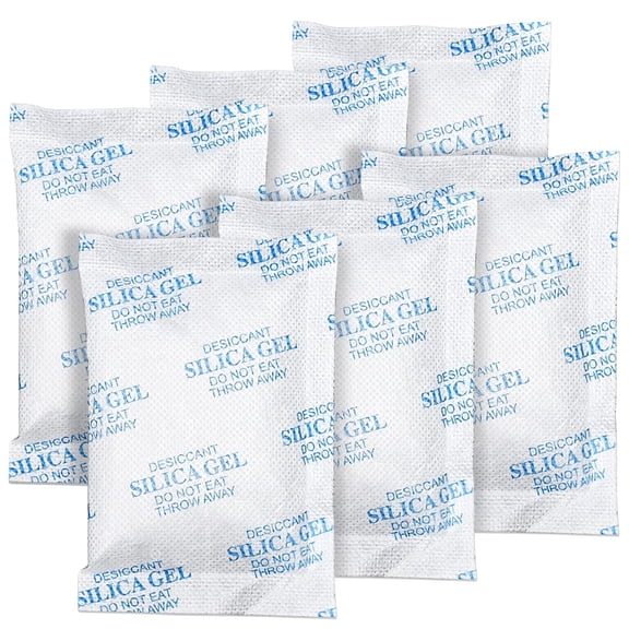 Silica Gel Packets 100 Gram 36 Pack Food Safe Moisture Absorbers for Storage Bins Electronics and 3D Filaments